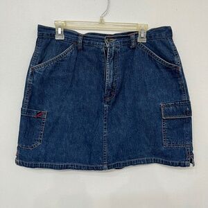 Faded glory jeans skirt